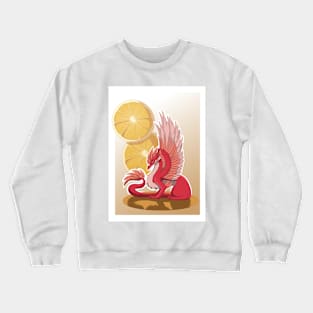 Pink Oranges Crewneck Sweatshirt